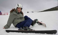 Palandöken’de kayak keyfi başladı