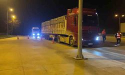 Plakalarını kapatarak kantara girmeyen 6 tıra 461 bin TL'yi aşkın ceza