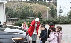 Pursaklar’da Yerli Malı Haftası kapsamında öğrencilere Togg tanıtıldı