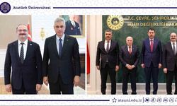 Rektör Hacımüftüoğlu, Bakan Memişoğlu ve Bakan Kurum’u ziyaret etti