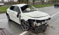 Samsun’da otomobil takla attı: 3 yaralı