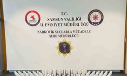 Samsun’da uyuşturucu operasyonu: 14 bin 100 sentetik ecza ele geçirildi