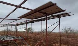 Şanlıurfa’da hırsızlar sisli havada güneş enerjisi panellerine dadandı