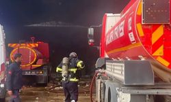 Şanlıurfa’da pamuk fabrikasında yangın