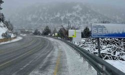 Sertavul Geçidi'nde ulaşım kontrollü sağlanıyor