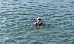 Siirt’te Aralık ortasında Botan Vadisinde suya girdiler