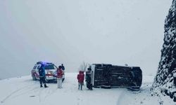 Siirt'te minibüs devrildi: 6 yaralı