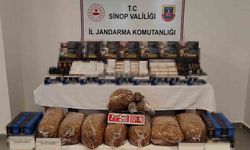 Sinop'ta kaçak tütün operasyonu: 3 gözaltı