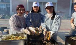 Sinop’ta şenlikte 1 ton hamsi tüketildi