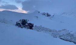 Şırnak’ta kar esareti, kapalı yolların açılması için çalışmalar sürüyor