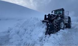 Şırnak’ta karla mücadele çalışmaları: Tünellerle yollar açılıyor