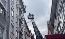 Şişli’deki çatı yangını paniğe neden oldu