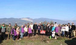 Söke’de fidanlar toprakla buluştu