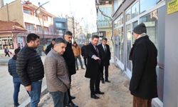 Tavas ilce merkezinde üst yapı çalışmalarını tüm hızıyla devam ediyor