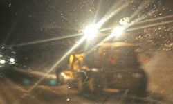 Tavşanlı'da kar mesaisi