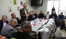 Tavşanlı’da ürericilere tohum ve gübre desteği