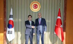 TBMM Başkanı Kurtulmuş, Kore Cumhuriyeti Ulusal Meclisi Başkanı Woo Wonshik ile görüştü