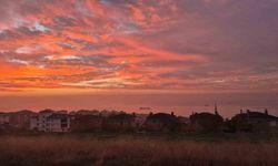 Tekirdağ’da muhteşem görüntü: Renklerin dansı