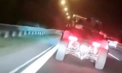 Trafikte tehlikeli hareketler yapan sürücü yakalandı