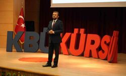 Türkiye Ulusal Ajansı Başkanı Astarcı KBÜ'de öğrencilerle buluştu