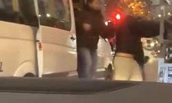 Ümraniye’de servis şoföründen kağıt toplayan kişiye yumruk