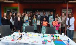 Üniversiteliler, engelli gençleri sevindirdi