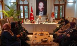 Üretici kadınlar Bilecik Belediyesi'nde ağırlandı