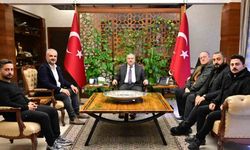 Vali Ali Fidan Düzceli gazetecileri ağırladı