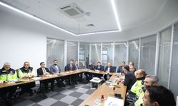 Vali Çiçek ve Başkan Büyükkılıç Trafik Kontrol Merkezi’nde