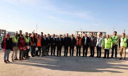 Vali Coşkun, Denizli OSB’nin yeni arıtma tesisi şantiyesini inceledi