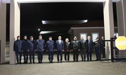 Vali Taşolar, görev başındaki ekiplerin yeni yılını kutladı