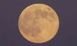 Van semalarında yılın son dolunayı görsel şölen sundu