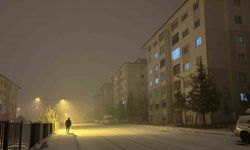 Van’da yoğun kar yağışı