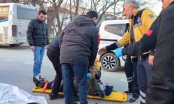 Yaralı motosiklet sürücüsü yaralı annesinin elini tutup moral verdi