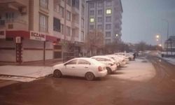 Yavuzeli'nde kar yağışı etkili oldu