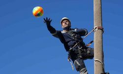 Yoğun kış şartlarına zorlu parkurda hazırlanıyorlar