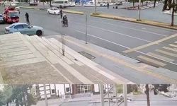 Yolun karşısına geçmeye çalışan kadına motosiklet çarptı: 2 yaralı