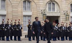 Zelenskiy, Macron ile bir araya geldi