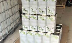 Zeytinyağı şişelerine gizlenmiş 3 bin litre kaçak alkol ele geçirildi