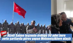 Rizeli annenin ilmeği, Mehmetçiğin yüreğine dokundu