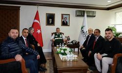 Artvin Valisi Ergün, Yeşilay Şube Başkanını Makamında Ağırladı