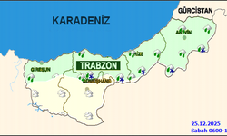 Artvin'de 25 Aralık Perşembe İçin Çok Bulutlu Hava Tahmini