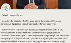 Çamlıhemşin Kaymakamı Serkan Büyükl'den Yeni Yıl Mesajı