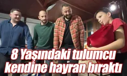 8 yaşındaki tulumcu kendine hayran bıraktı