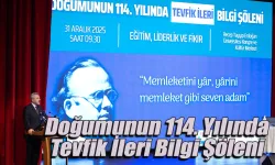 Doğumunun 114. Yılında Tevfik İleri Rize’de Anıldı