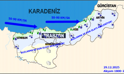 Rize Yeni Yıl Haftasında Yağmurlu ve Soğuk Hava Bekleniyor