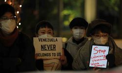ABD'nin Venezuela saldırısı Tokyo'da protesto edildi