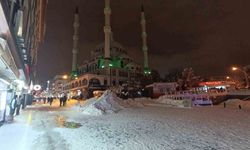 Ağrı'da çatıdan düşen buz sarkıtı yoldan geçen bir kişiyi yaraladı