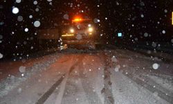 Antalya-Konya karayolunda kar yağışı yeniden başladı