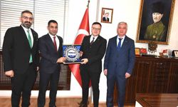 ASKON'dan Yakutiye Kaymakamı Kaldırım'a nezaket ziyareti